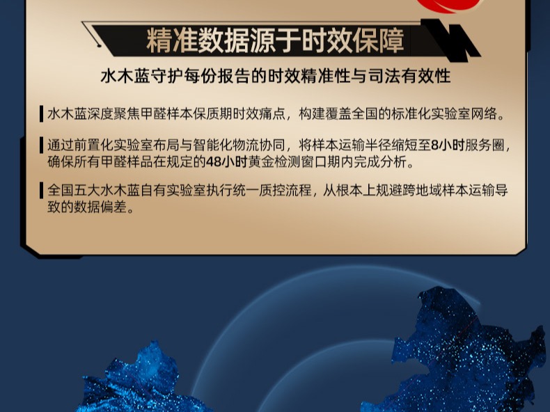 48h 极速反馈和甲醛结果隔日送达说明